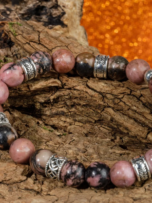 2025-moles-VBP_5918 Bracciale Artigianale in Rodonite