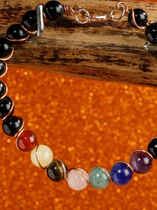 2025-moles-VBP_6351 Bracciale artigianale in rame dei 7 CHAKRA