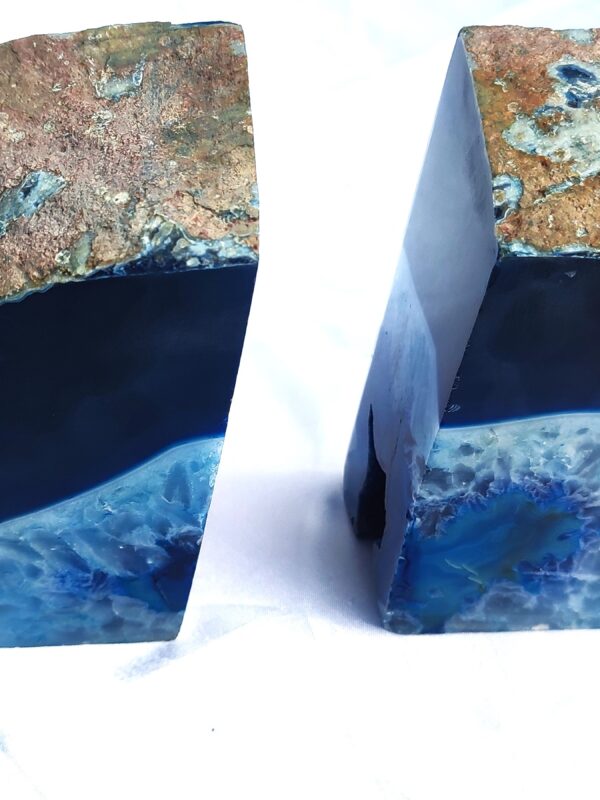 geode blu Geode di agata blu