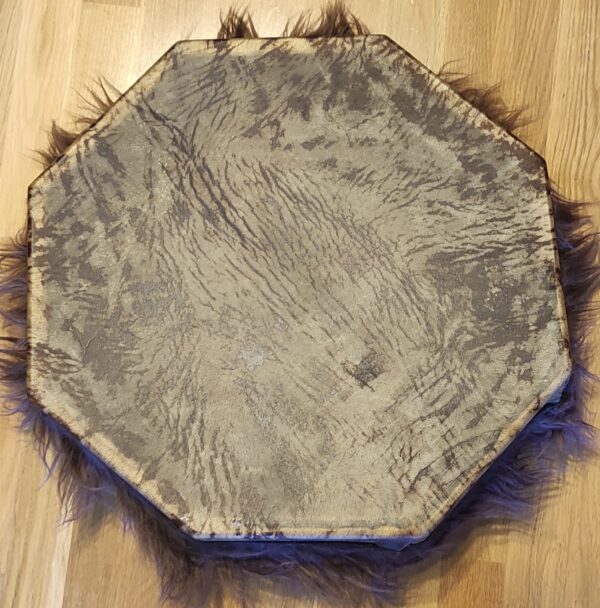 Tamburo sciamanico ottagonale stile SIBERIANO